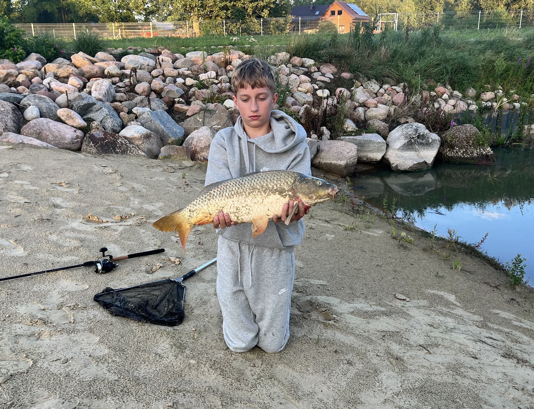 Zdjęcie od gościa - karp nad wodą